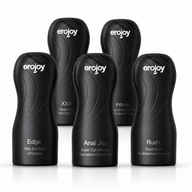 Erojoy Fap Collection of five stroker cups: Edge, Anal Joy, XXX, Intense and Rush