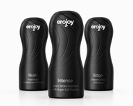 Erojoy Fap Essential bundle with the Rush, Intense and Edge stroker cups