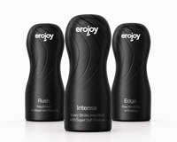 Erojoy Fap Essential bundle with the Rush, Intense and Edge stroker cups