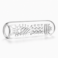 Erojoy Thrust Minx sleeve, clear cutaway showing its wave and rib texture
