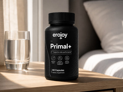 Erojoy Primal+ photographed in use at home